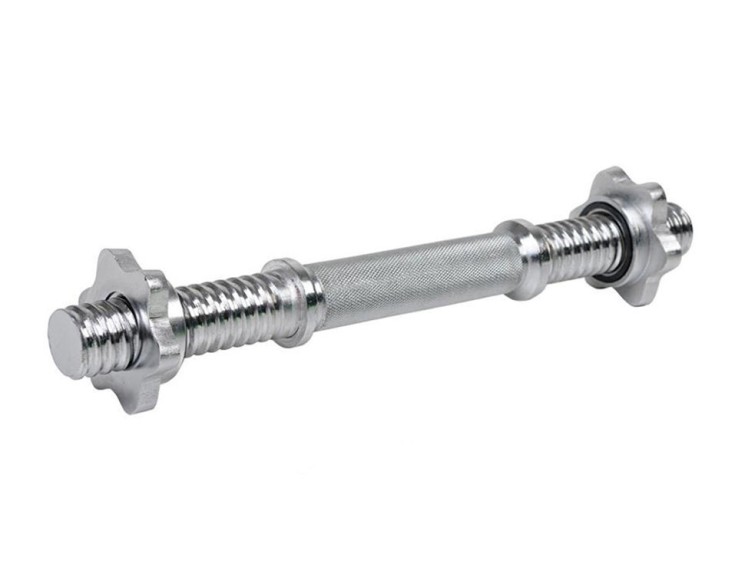 Гриф гантельный d-30мм L-36см H-3124