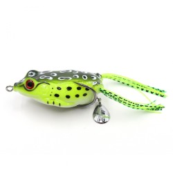 Лягушка-незацепляйка Namazu FROG с лепестком, 65 мм, 18 г, цвет 07, YR Hooks (BN) #3 N-FP65-18-07