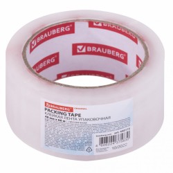 Скотч 48 мм х 66 м прозрачный 45 мкм Brauberg Original 440172 цена за 12 шт
