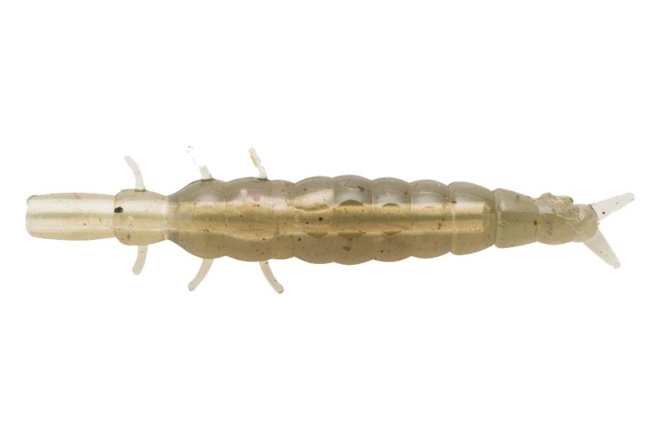 Приманка нимфа Nikko Caddisfly Larvae L 38мм цвет Clear Olive, 5 шт