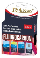 Леска флюорокарбон Rubicon 0,30мм 100м прозрачная 462100-030