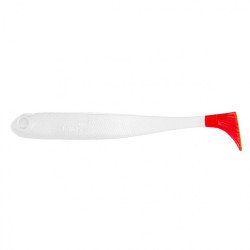 Виброхвост Helios Jumbo 4,95"/12.5 см, цвет White RT 5 шт HS-7/1-003