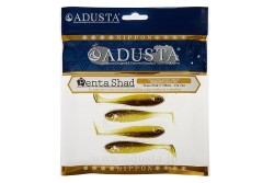 Виброхвост Adusta Penta shad 4" цвет 106 Ayu, 6 шт