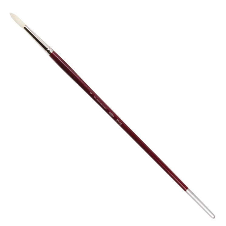 Кисть художественная KOH-I-NOOR щетина, круглая, №4, длинная ручка 9935004014BL