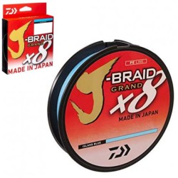 Леска плетеная Daiwa J-Braid Grand X8 135м 0,16мм (10кг) синяя