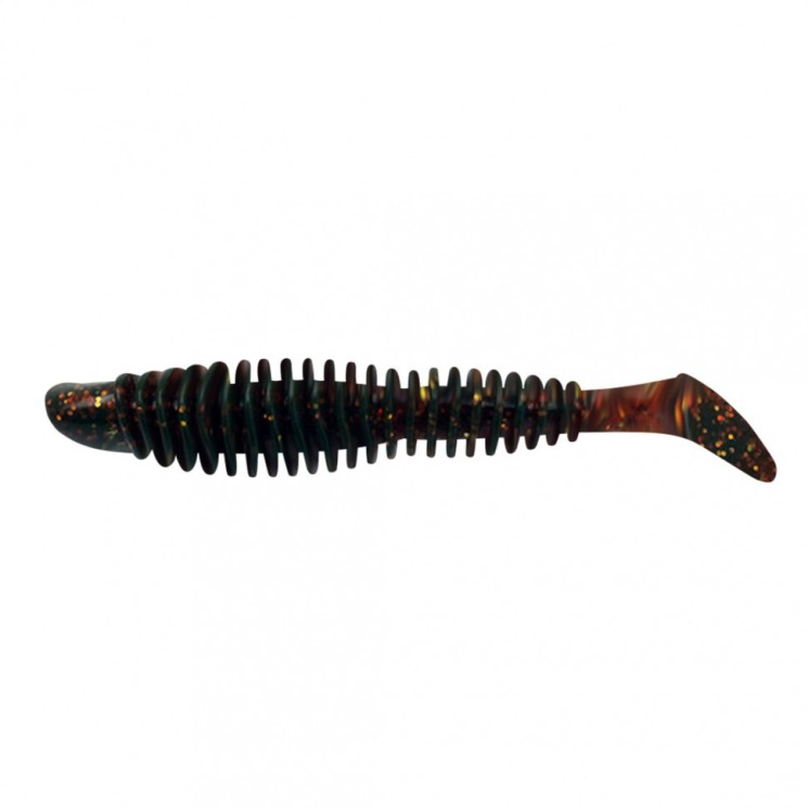 Виброхвост Yaman PRO Arris Shad, р.2,5 inch, цвет #09 - Motor Oil (уп. 7 шт.) YP-AS25-09