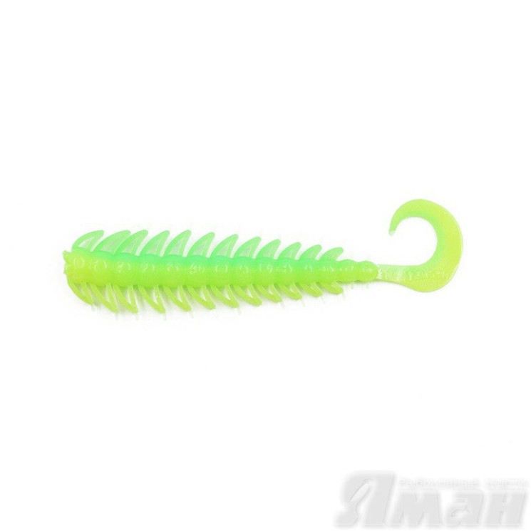 Твистер Yaman Ruff, 5", цвет 30 - Lime Chartreuse, 5 шт Y-R5-30