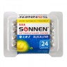 Батарейки алкалиновые Sonnen Alkaline LR03 (ААА) 24 шт 455096