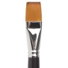 Кисть художественная Brauberg Art Classic синтетика мягкая, плоская № 24, короткая ручка 200707