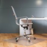 Коврик защитный под компьютерное кресло Brabix 100х120 см 604851