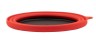 Миска силиконовая складная Tramp d15х8,5см терракот TRC-123