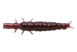 Приманка нимфа Nikko Caddisfly Larvae L 38мм цвет Junebug, 5 шт