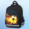 Рюкзак Пифагор School, 1 отделение, 3 кармана, Fire goal, 38x28х14 см, 270658