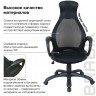 Кресло офисное Brabix Premium Genesis EX-517 тань/экокожа/сетка, черное 531574