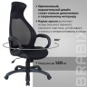 Кресло офисное Brabix Premium Genesis EX-517 тань/экокожа/сетка, черное 531574