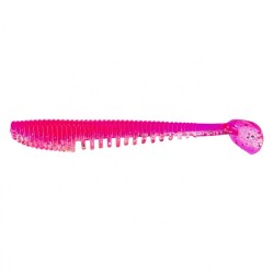 Виброхвост Helios Varuna 4,33"/11см, цвет Silver Sparkles & Pink 7 шт HS-35-035