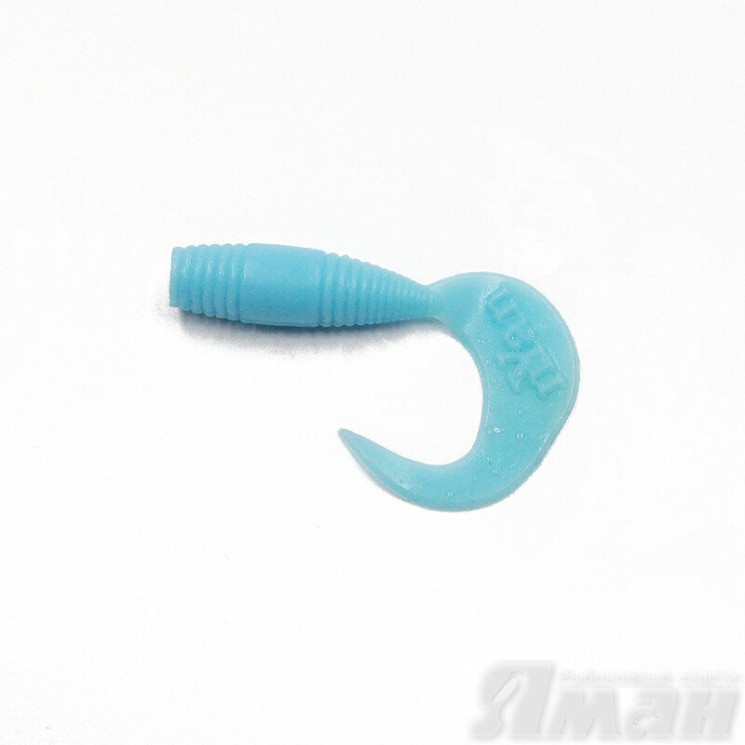 Твистер Yaman Spry Tail, 3" цвет 12 - Menthol, 8 шт Y-ST3-12
