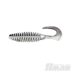 Твистер Yaman Battery Tail, 5", цвет 34 - Black Red Flake/Pearl, 3 шт Y-BT5-34-3