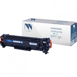 Картридж лазерный NV PRINT NV-718C для CANON голубой ресурс 2900 стр. 362347