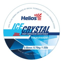 Леска зимняя Helios ICE CRYSTAL Nylon Transparent 0,06-0,20mm/30 метров