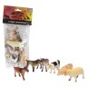 Набор фигурок 1TOY В мире животных Ферма 6 шт Т50553