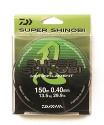 Леска Daiwa Super Shinobi 150м 0,40мм (13,5кг) светло-зеленая