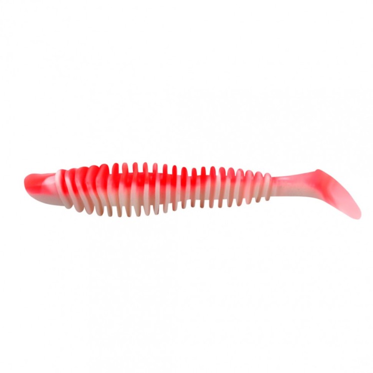 Виброхвост Yaman PRO Arris Shad, р.2,5 inch, цвет #27 - Red White (уп. 7 шт.) YP-AS25-27