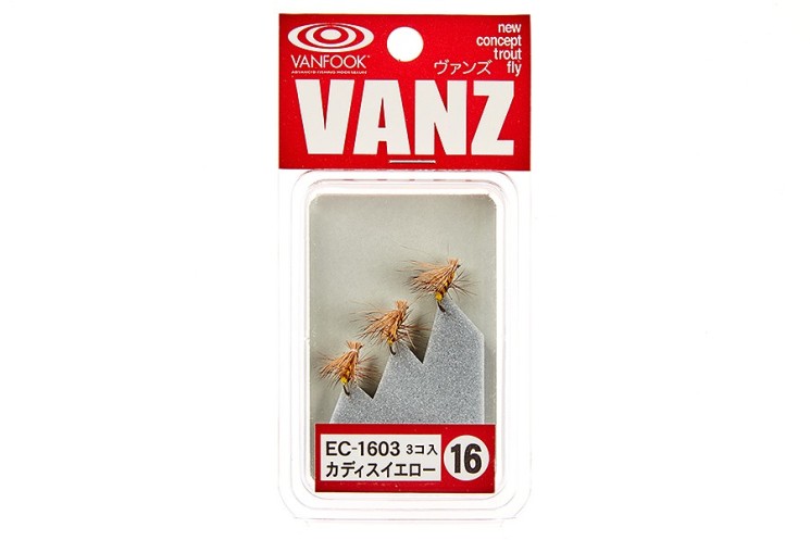 Нахлыстовые мушки Vanfook Eil Hair Caddis 1603, 3 шт