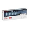 Светодиодная гирлянда (холодный свет) Vagas Сосульки 32 LED 2,1 м 220V 55131