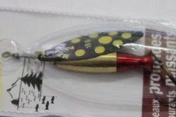 Блесна вращ. MEPPS Aglia Longue Heavy NR PTS JAUNE блистер №2 (16г) LHE4JA21