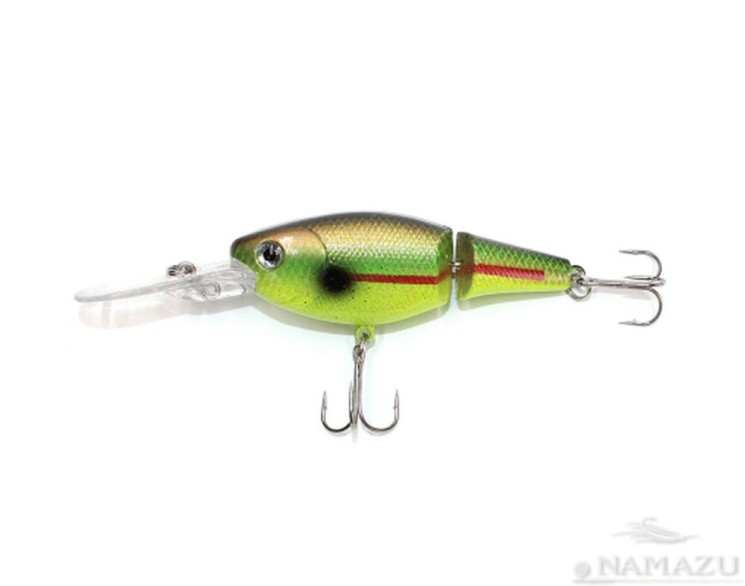 Воблер Namazu Jointed Zun Shad, 105 мм, 12,3г, кренк, плавающий (0,5-2,5м), цвет 7 N37-105-7