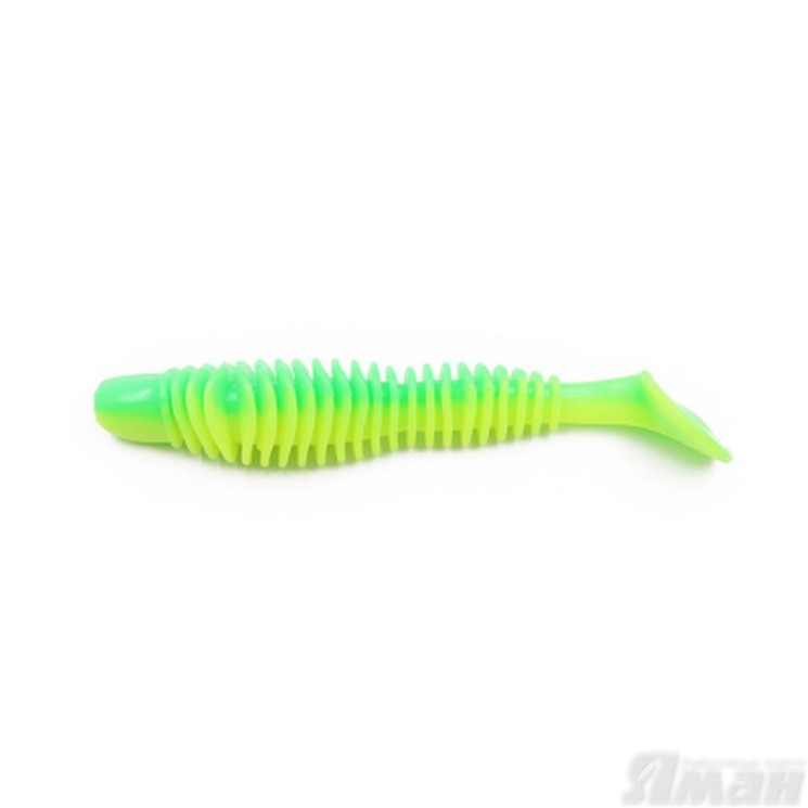 Виброхвост Yaman Arris Shad, 5,5", цвет 30 - Lime Chartreuse, 4 шт Y-AS55-30
