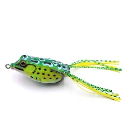 Лягушка-незацепляйка Namazu FROG, 45 мм, 6 г, цвет 15, YR Hooks (BN) #1 N-F45-6-15