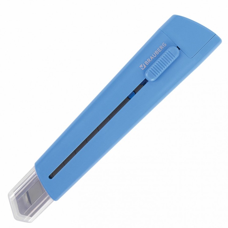 Нож канцелярский 18 мм Brauberg Delta 237087