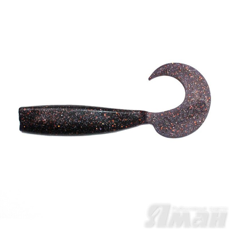 Твистер Yaman Lazy Tail Shad, 5" цвет 08 - Violet, 4 шт Y-LTS5-08