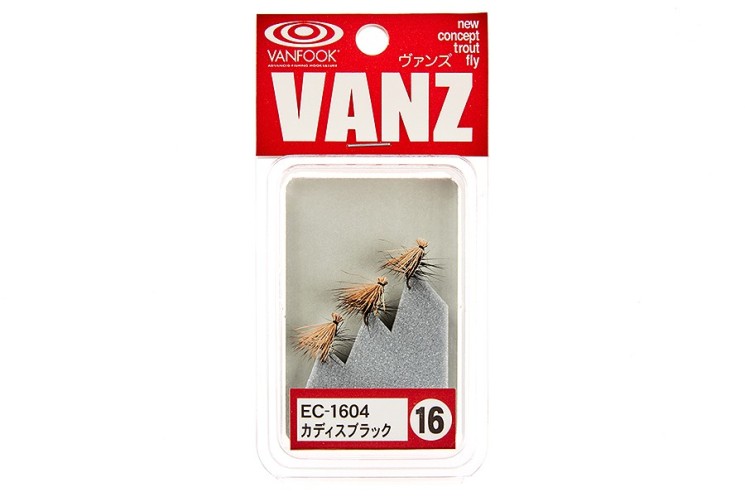Нахлыстовые мушки Vanfook Eil Hair Caddis 1604, 3 шт