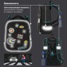 Ранец Brauberg Premium, 2 отделения,  Space mission, LED лампочки 38х29х16 см, 270599