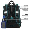 Ранец Brauberg Premium, 2 отделения,  Space mission, LED лампочки 38х29х16 см, 270599