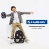 Ранец Brauberg Premium, 2 отделения,  Space mission, LED лампочки 38х29х16 см, 270599