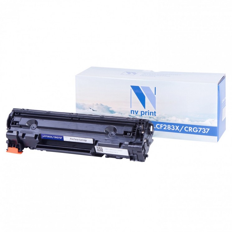 Картридж лазерный NV PRINT NV-CF283X/737 для HP/CANON ресурс 2200 стр. 362894