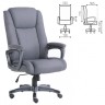 Кресло руководителя Brabix Premium Solid HD-005 до 180 кг, ткань, серое 531823