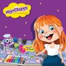 Клеёнка для труда Юнландия Алфавит 50х70 см 662457