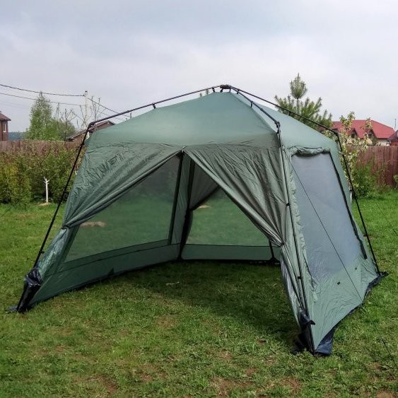 Тент-шатер Campack Tent A-2501W, автомат (со стенками)