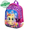 Ранец Brauberg Quadro, 3 отделения,  Charming kitten, 37х28х18 см, 270602