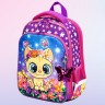 Ранец Brauberg Quadro, 3 отделения,  Charming kitten, 37х28х18 см, 270602