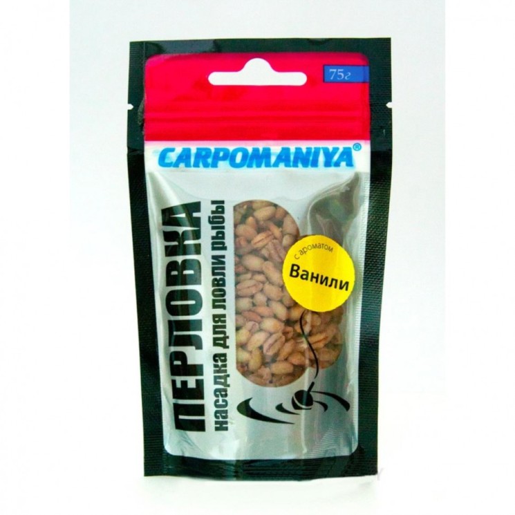 Перловка для рыбалки Карпомания пакет 75г Ваниль