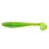 Виброхвост Helios Shaggy 5,12"/13 см, цвет Pepper Lime 5 шт HS-18-009
