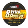 Шнур плетеный 8-ми жильный Helios EXTRA CLASS 8 PE BRAID Fluorescent Yellow 0,10/0,12/0,20/0,23mm/135метров