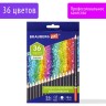 Карандаши художественные цветные Brauberg Art Classic 36 цветов 3,3 мм 181538