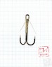 Крючок Koi Weedless Double Hook № 1 , BN, двойник незацепляйка (5 шт.) KH2325-1BN